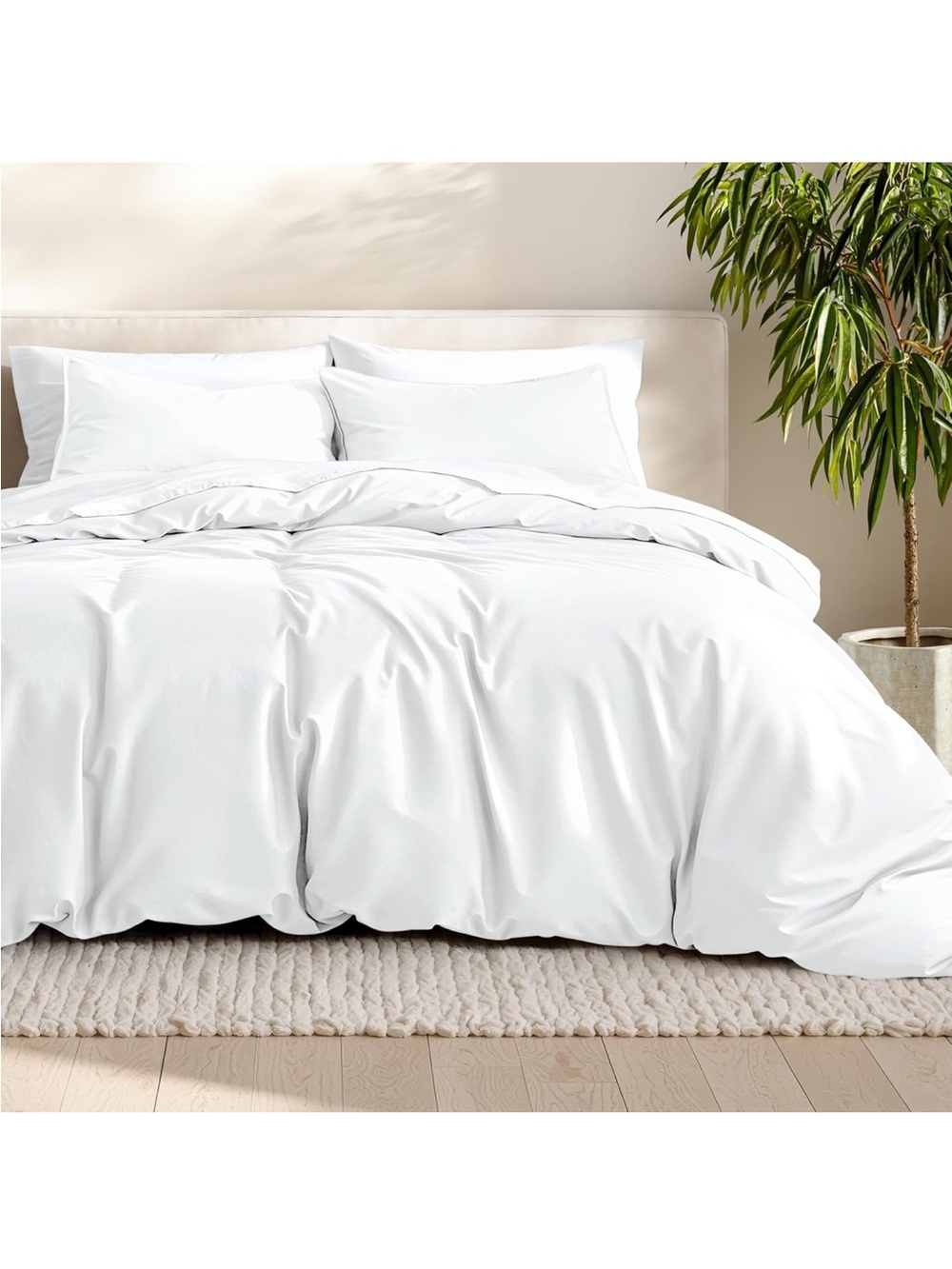 NEW Bare Home Bedding Duvet Cover Queen Size - Premium 1800 Super Soft QUEEN